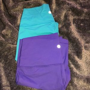 Lululemon Wunder Under 7/8 leggings